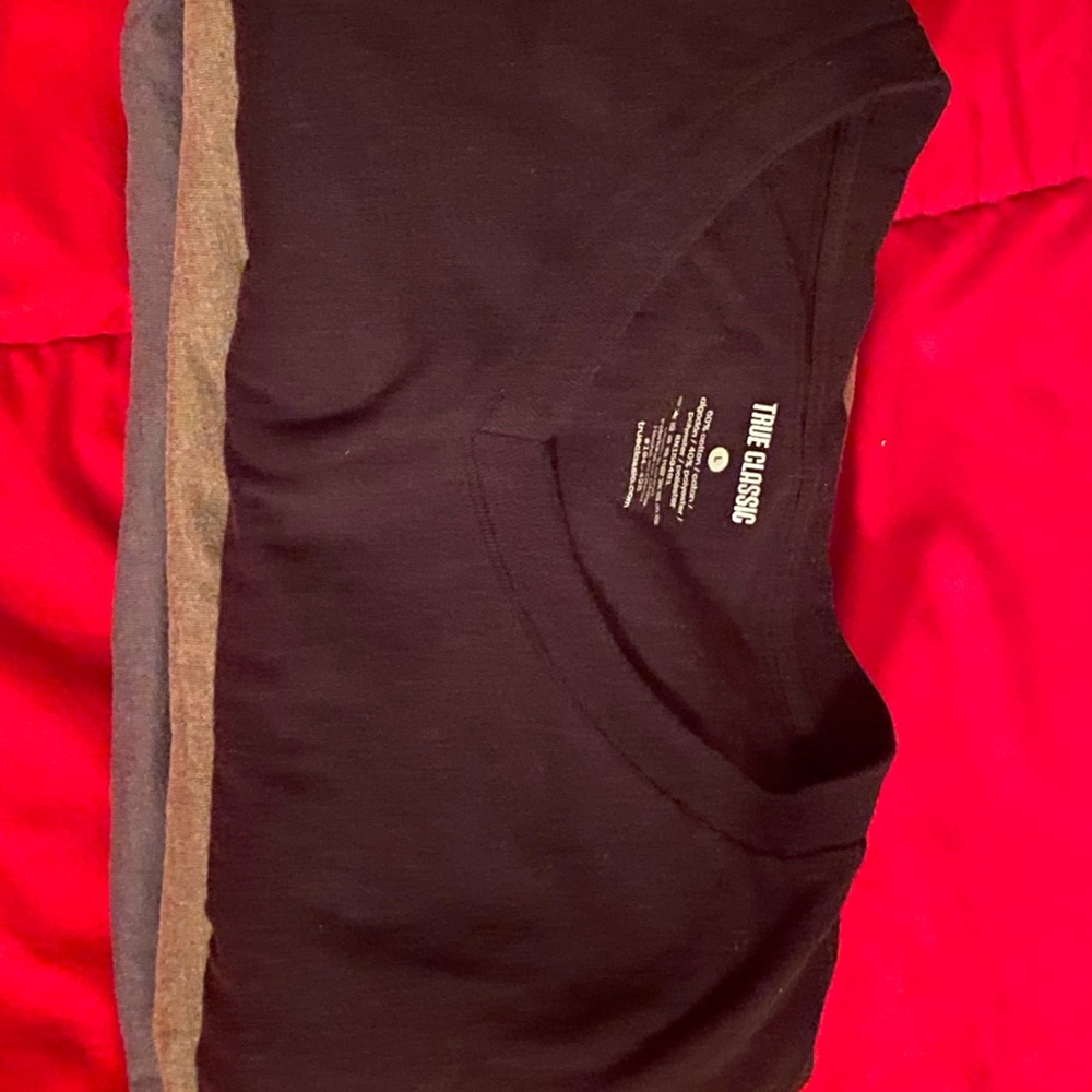 True Classics Black and Gray T-Shirt Set